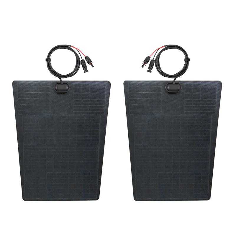 Dodge Grand Caravan 4th Gen (2008-2020) Lensun 100W Hood Flexible Solar Panel