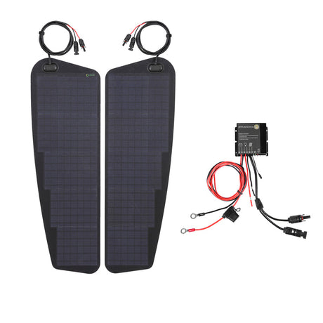Dodge Ram HD 4th Gen (2010-2018) Lensun 70W Hood Flexible Solar Panel