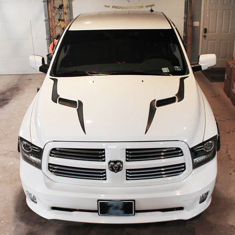 Dodge Ram SRT 1500 (2009-2019) Lensun 60W Hood Flexible Solar Panel