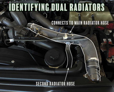 Pusher HD Upper Coolant Tube for Ford 6.7L Powerstroke 2011-2026