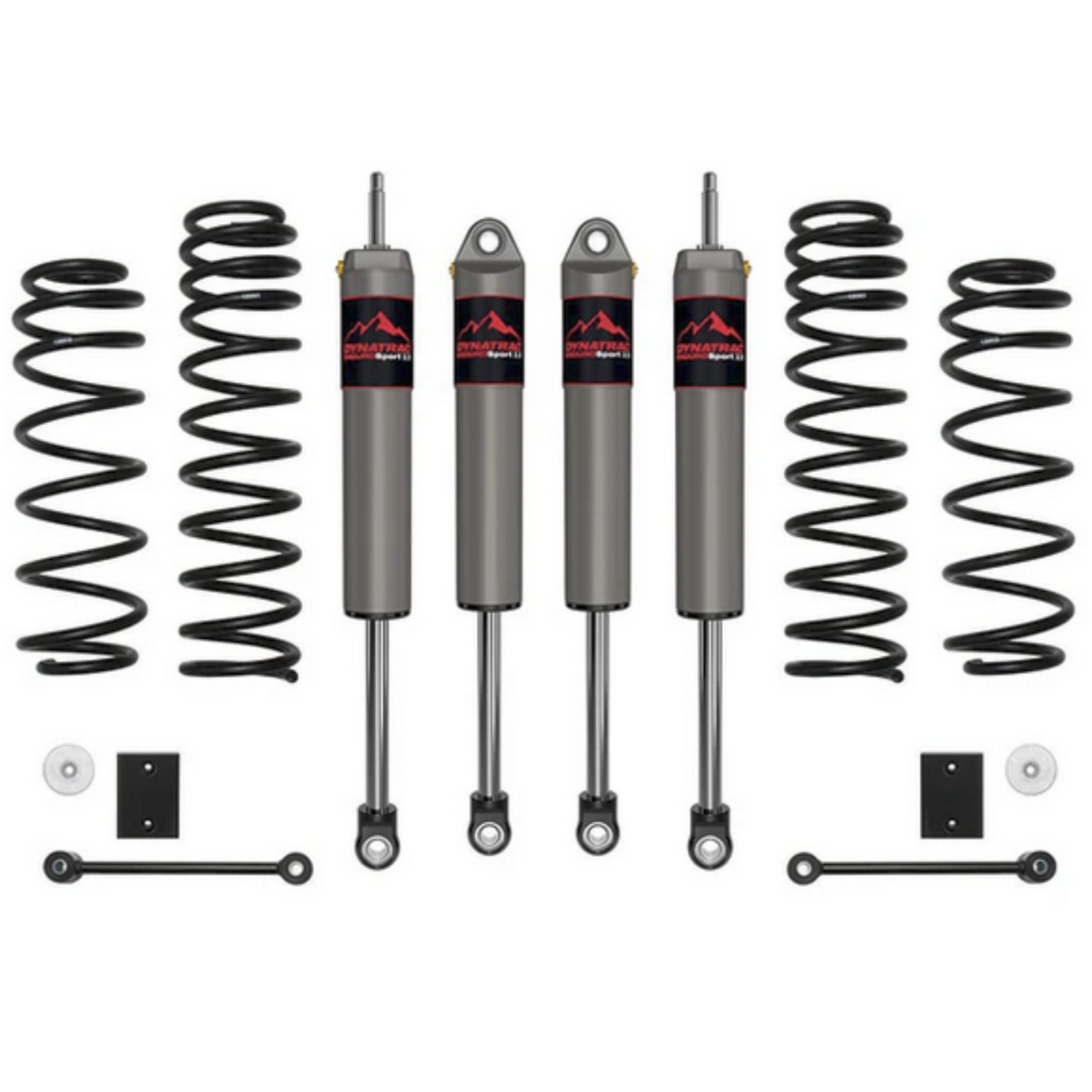 Dynatrac EnduroSport® 2" Suspension Lift Kit System 3, JL20-1X5310-L3, 2018+ Jeep Wrangler JL