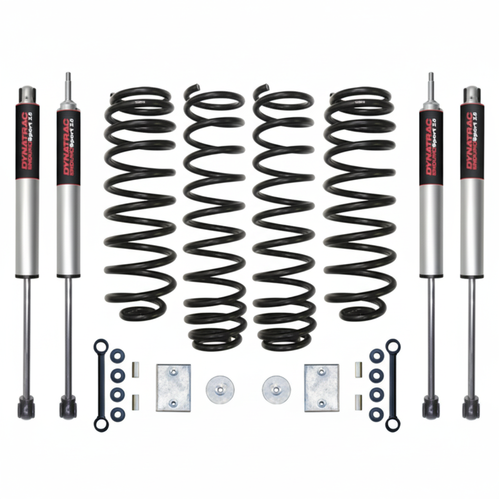 Dynatrac EnduroSport® 3" Suspension Lift Kit System 1, JK30-1X5310-L1, 2007-2018 Jeep Wrangler JK