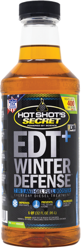 Hot Shot's Secret EDT+WINTER DEFENSE Anti-Gel Fuel Booster - 32 OZ