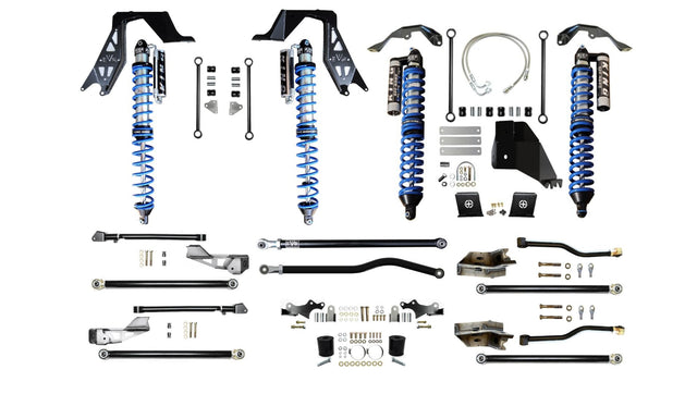 EVO MFG 2020-2024 Jeep Gladiator JT (Diesel) King 2.5 Inch Coilover Long Arm PRO PLUS