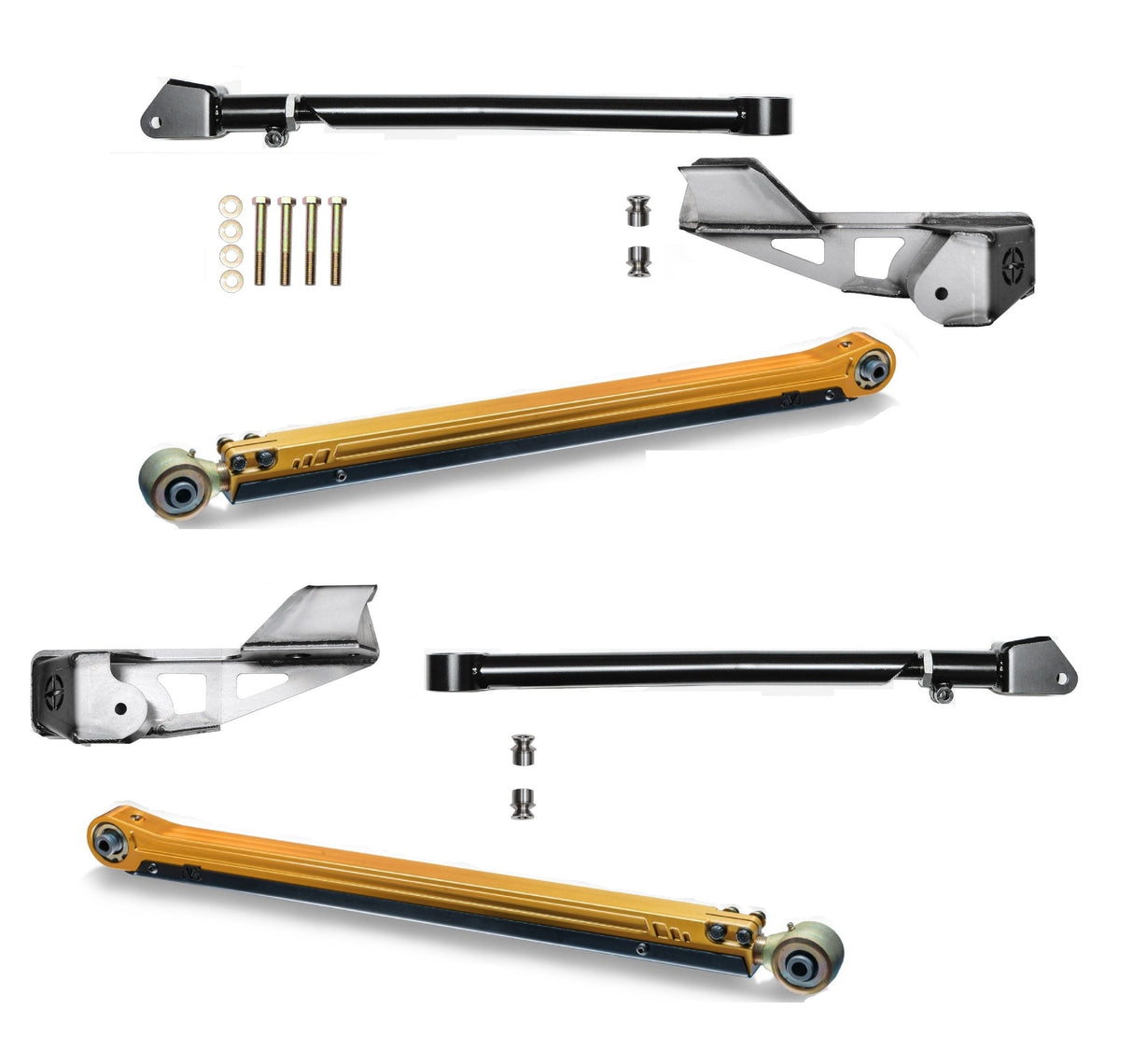 EVO MFG 2018-2024 Jeep Wrangler JL & Gladiator JT Front High Clearance Long Arm Kit ( Only)
