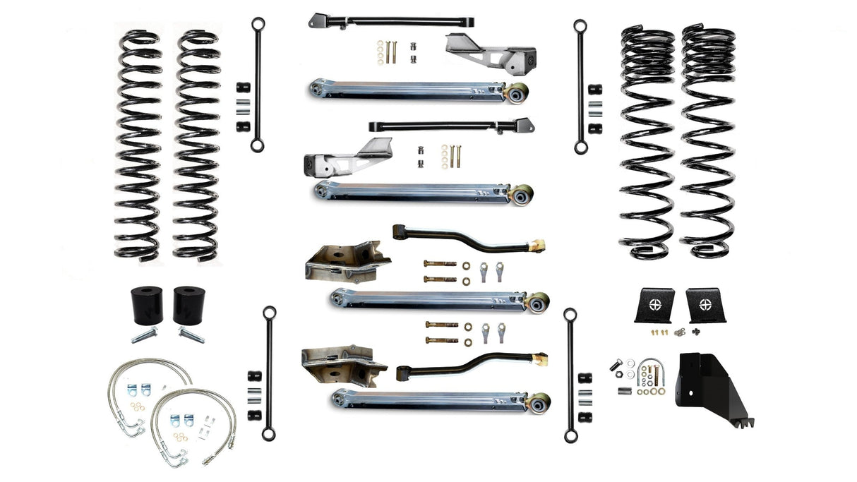 EVO MFG 2020-2024 Jeep Gladiator JT 6.5" GAS LONG ARM LIFT KIT SUSPENSION SYSTEMS