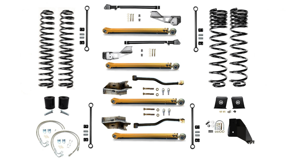 EVO MFG 2020-2024 Jeep Gladiator JT 6.5" DIESEL LONG ARM LIFT KIT SUSPENSION SYSTEMS