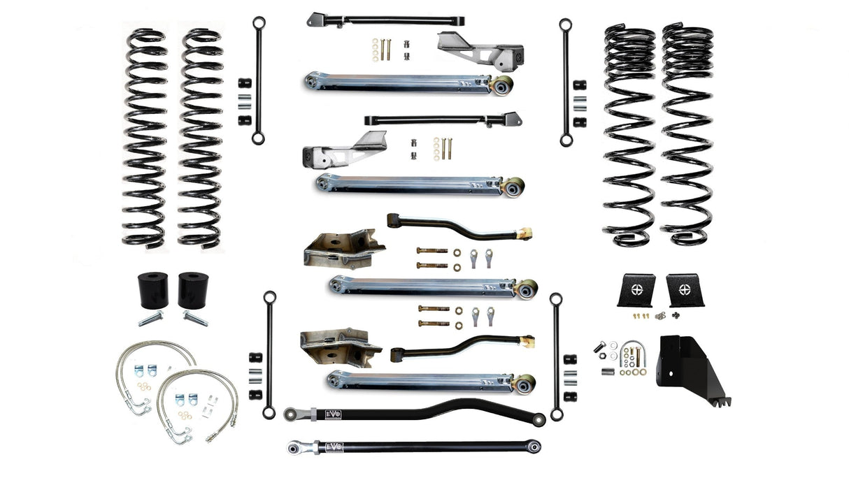 EVO MFG 2020-2024 Jeep Gladiator JT 6.5" GAS LONG ARM LIFT KIT SUSPENSION SYSTEMS