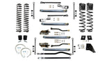 EVO MFG 2020-2024 Jeep Gladiator JT 6.5" GAS LONG ARM LIFT KIT SUSPENSION SYSTEMS