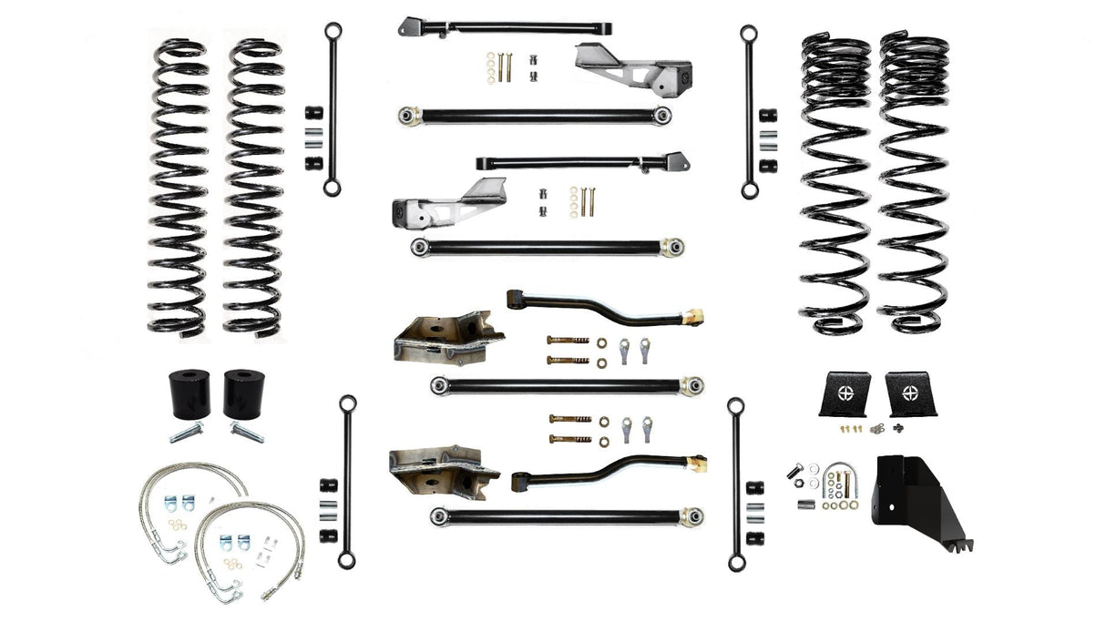 EVO MFG 2020-2024 Jeep Gladiator JT 6.5" GAS LONG ARM LIFT KIT SUSPENSION SYSTEMS