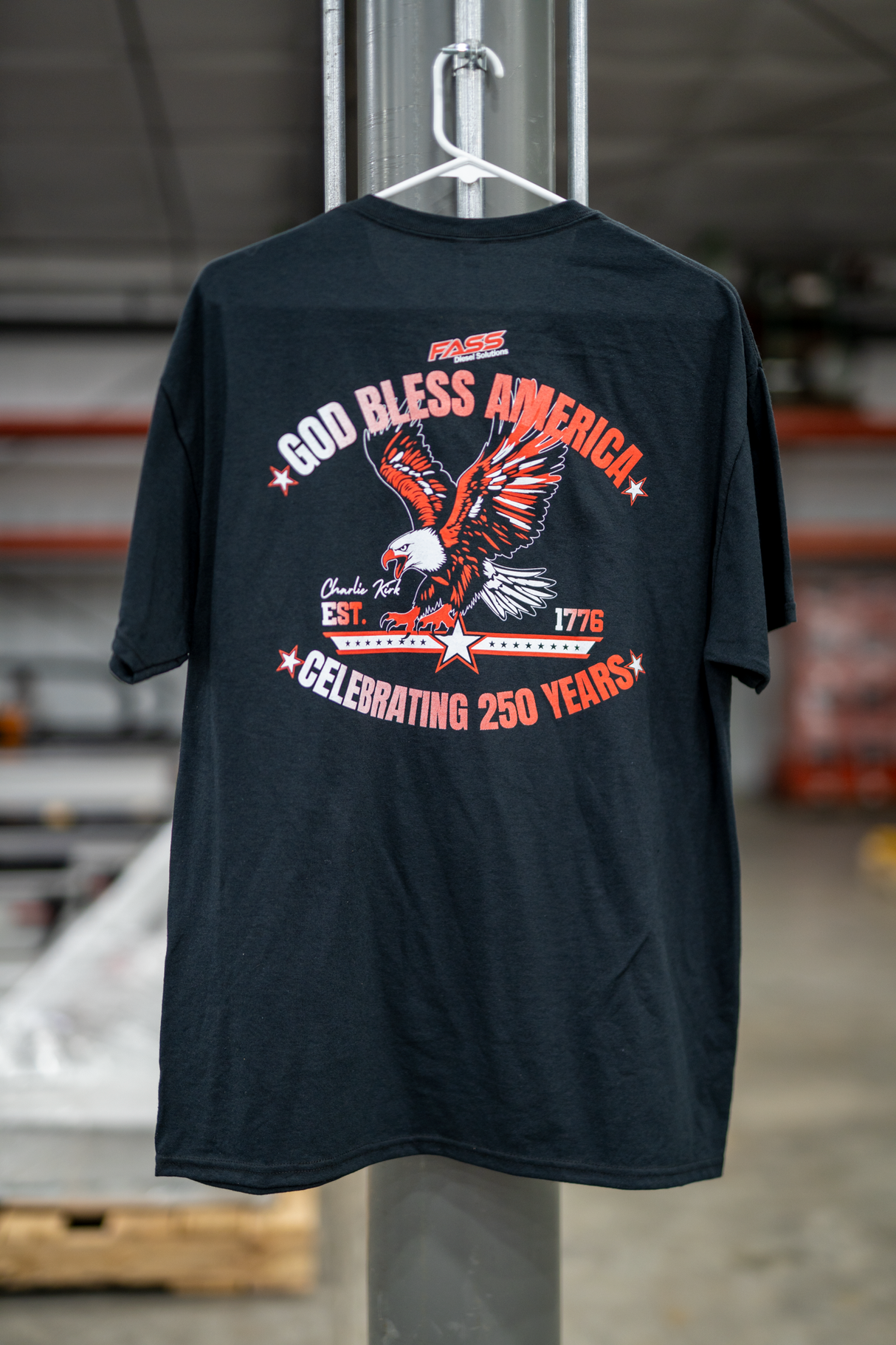 FASS July 4th Eagle 250 Years Shirt