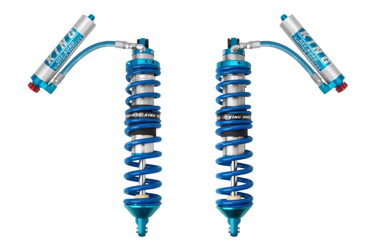 King Shocks 2016+ Can-Am Defender 2.5 Rear Hose Remote Coilover w/ Adjuster