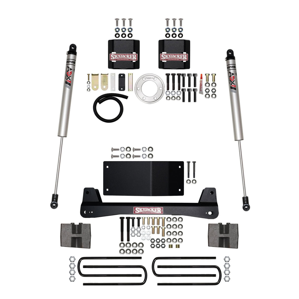 Skyjacker 2021-2025 Ford F-150 6 In Component Box With ADX M2.0 Aluminum Monotube Shocks