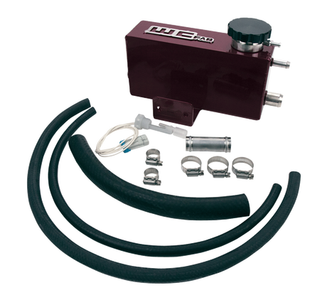 Wehrli twin turbo style fabricated aluminum coolant tank kit for 2001-2007 LB7/LLY/LBZ Duramax