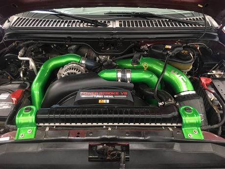 Wehrli 2003-2007 Ford 6.0L Powerstroke 4in Intake Kit - Sparkle Copper