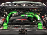 Wehrli 4 inch intake kit for 6.0L Powerstroke with dry air filter and Outerwears pre-filter cover