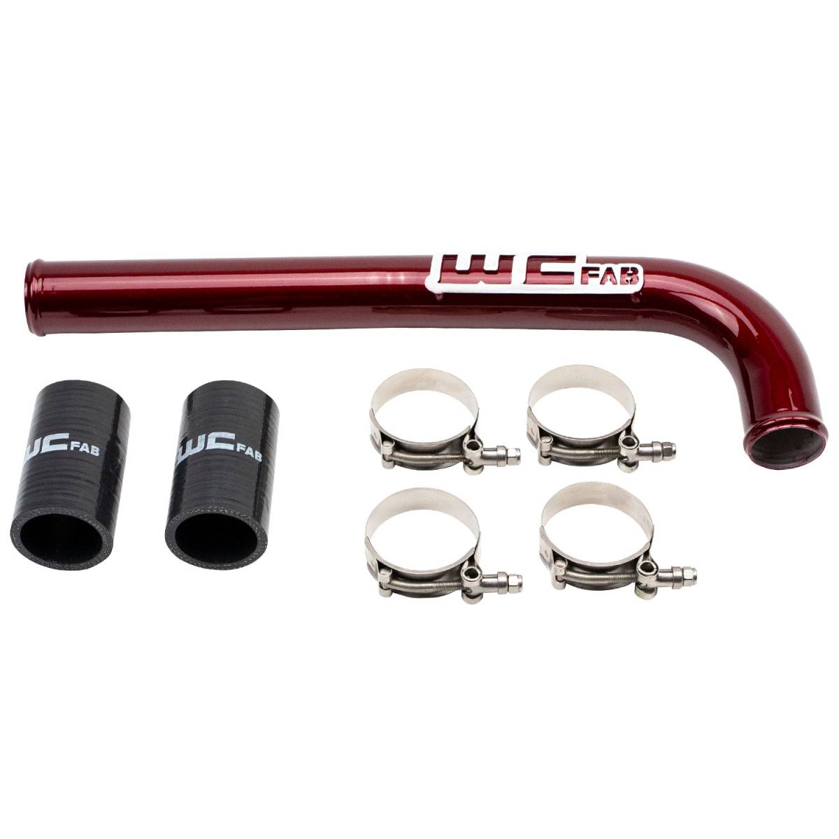 2010-2018 6.7L Cummins Upper Coolant Pipe for Single Radiator Wehrli - Custom Color