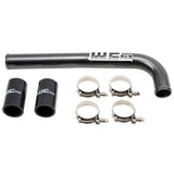 Wehrli 2010-2018 Cummins upper coolant pipe with silicone boots and T-bolt clamps