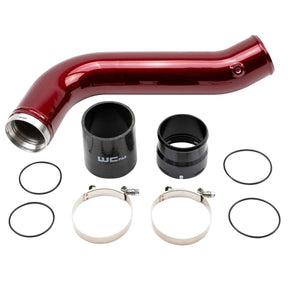 Wehrli 3.5 inch passenger cold side intercooler pipe kit for 2020-2026 L5P Duramax with IAT sensor bung