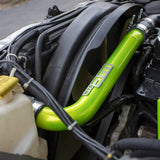 Wehrli upper coolant pipe with bead-rolled ends and silicone boots for the 5.9L and 6.7L Cummins