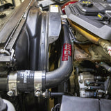 Wehrli Cummins upper coolant pipe radiator inlet end detail