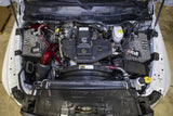 Wehrli 6.7L Cummins upper coolant pipe installed in place of the OEM rubber hose