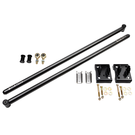Wehrli 68 inch traction bar kit for 2011-2019 Duramax ECLB/CCLB in WCFab Red