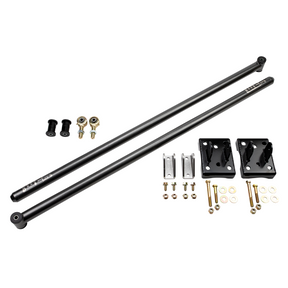 Wehrli 68 inch traction bar kit for 2020-2026 Duramax DCLB/CCLB in WCFab Red
