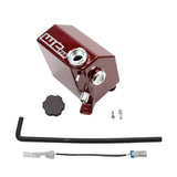 Wehrli OEM placement fabricated aluminum coolant tank kit for 2017-2019 L5P and 2019+ L5D Duramax with sight glass and billet cap
