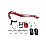 Wehrli 06-10 Duramax LBZ/LMM Thermostat Housing Kit - Flat Black