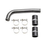 Wehrli 14 gauge aluminum upper coolant pipe for 2001-2005 LB7/LLY Duramax in Kingsport Grey