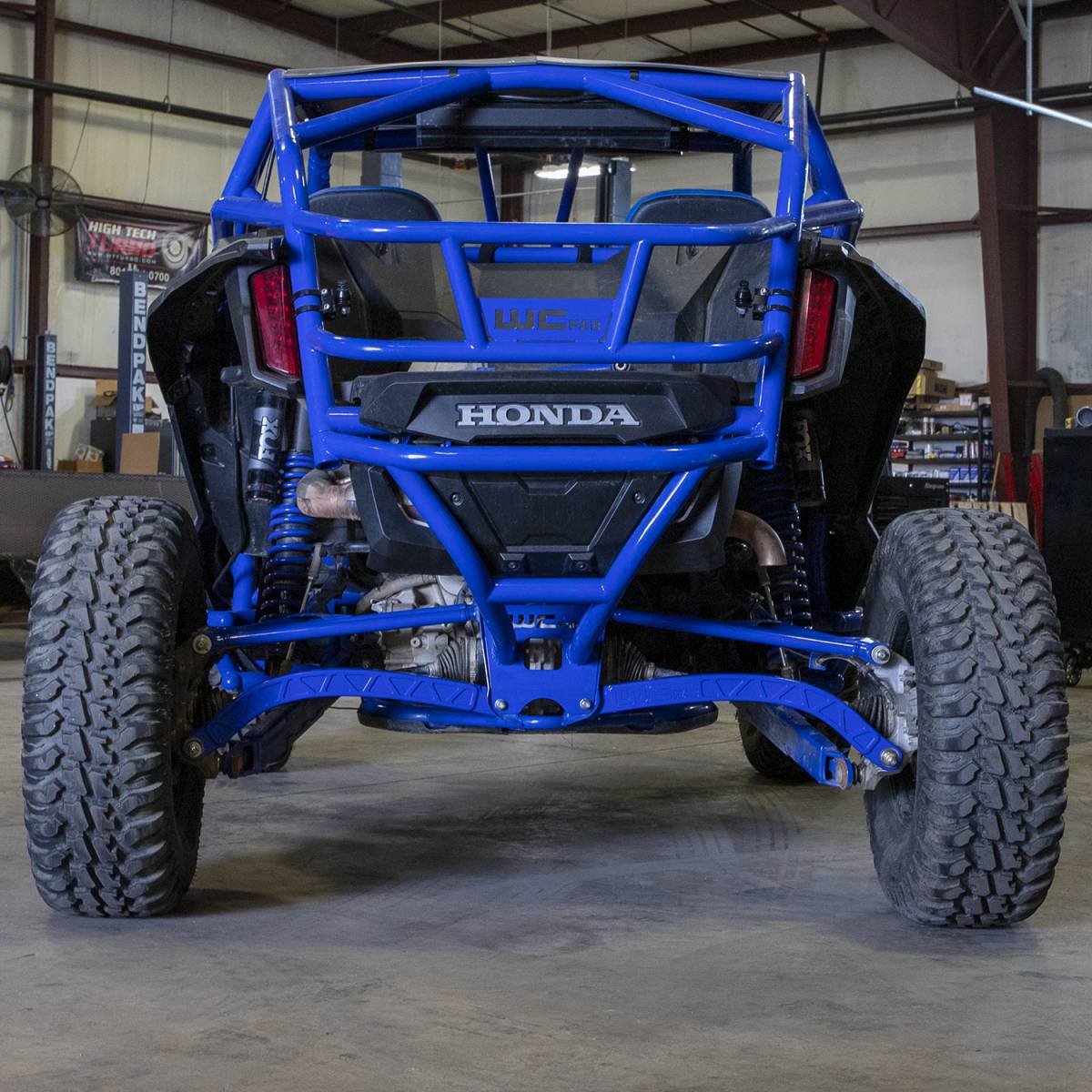 Wehrli 2019+ Honda Talon R High Clearance Lower Radius Rod Kit - Talon Blue