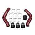 Wehrli Stage 1 High Flow Intake Bundle Kit for 2013-2018 6.7L Cummins in WCFab Red, 3.5 inch hot and cold side intercooler pipes