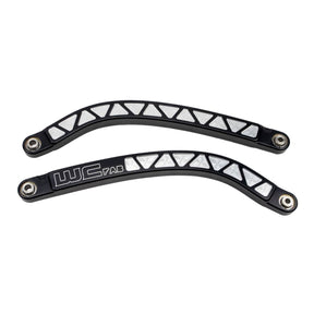 Wehrli 2019+ Honda Talon R High Clearance Lower Radius Rod Kit - Black Anodized