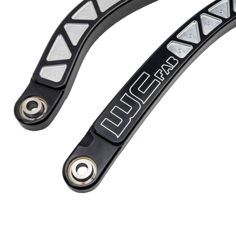 Wehrli 2019+ Honda Talon R High Clearance Lower Radius Rod Kit - Black Anodized