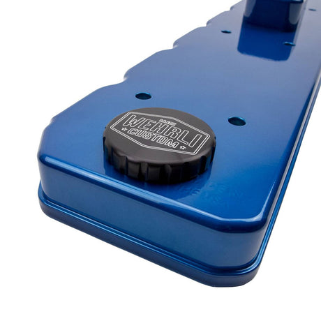 Wehrli 06-18 Cummins WCFab X D&J Precision Billet Valve Cover - Semi-Gloss Black