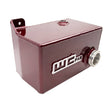 Wehrli OEM placement fabricated aluminum coolant tank for 2001-2007 LB7/LLY/LBZ Duramax in WCFab Red