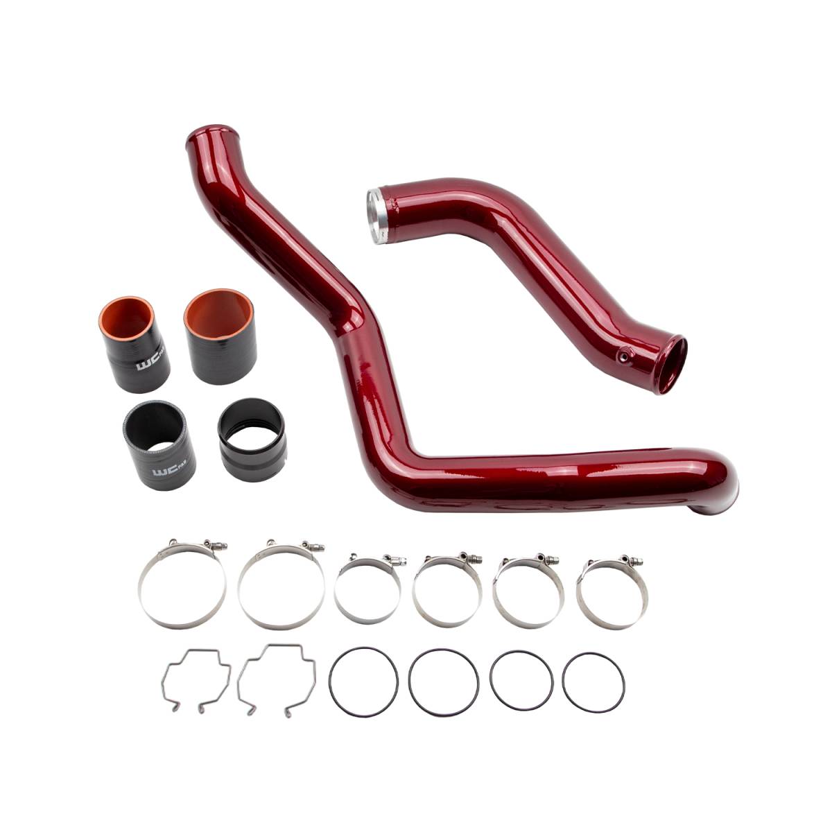 Wehrli Stage 1 High Flow Intake Bundle Kit for 2020-2026 L5P Duramax in WCFab Red