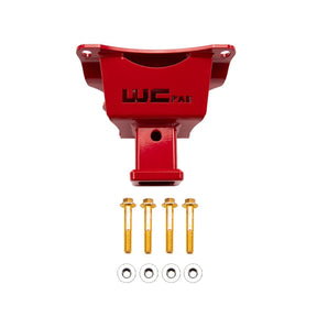 Wehrli 2 inch receiver hitch pull plate for 2019-2026 Honda Talon in Honda Red