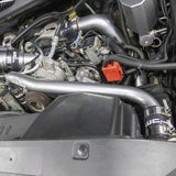 Wehrli billet thermostat housing and upper coolant pipe kit for LB7/LLY Duramax in Gun Metal