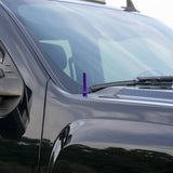 Wehrli 07.5-19 GM HD/14-23 GM 1500 Truck Billet TIG Torch Stubby Antenna - Gloss Black
