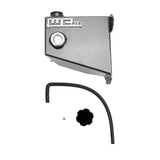Wehrli OEM placement coolant tank for the 5.9L Cummins in WCFab Grey