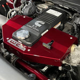 Wehrli engine cover installed on a 2021 Ram 2500 6.7L Cummins