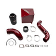 Wehrli 4 inch Stage 2 intake kit with air box for 2011-2016 LML Duramax in WCFab Red