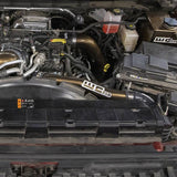 Wehrli upper coolant pipe for the L5P Duramax in Bronze Chrome
