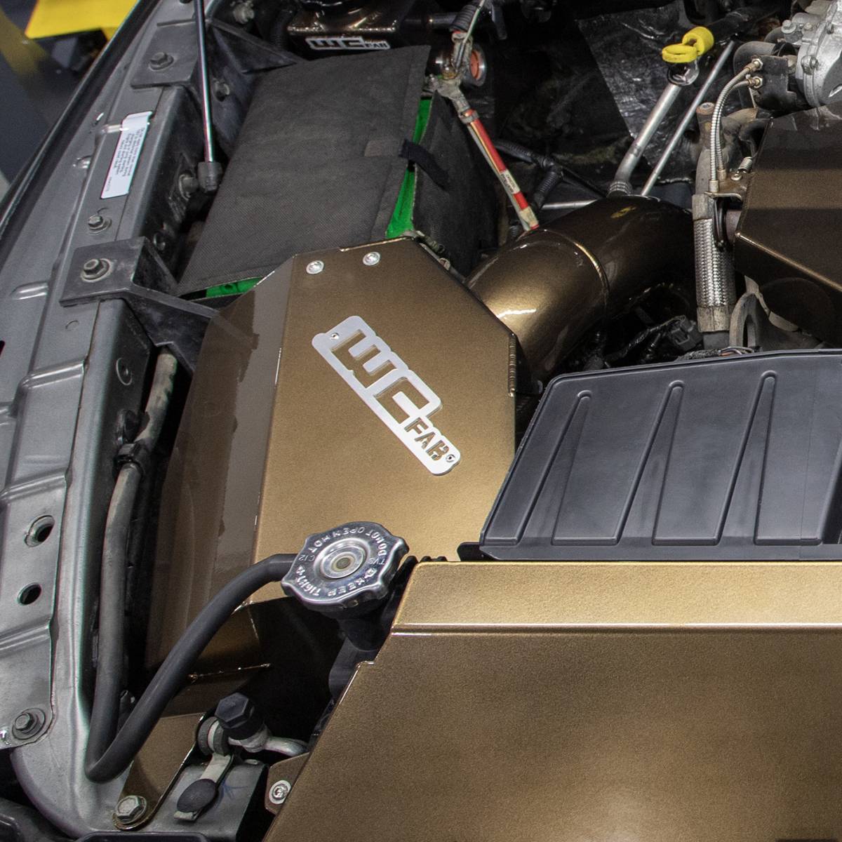 Wehrli 10-12 6.7L Cummins 4in. Intake Kit - Bronze Chrome