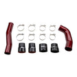 Wehrli Stage 1 High Flow Intake Bundle Kit for 2010-2012 6.7L Cummins, 3 inch hot side and 3.5 inch cold side intercooler pipes