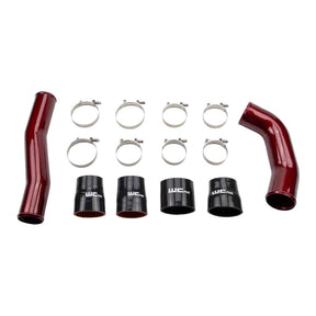 Wehrli Stage 1 High Flow Intake Bundle Kit for 2010-2012 6.7L Cummins, 3 inch hot side and 3.5 inch cold side intercooler pipes