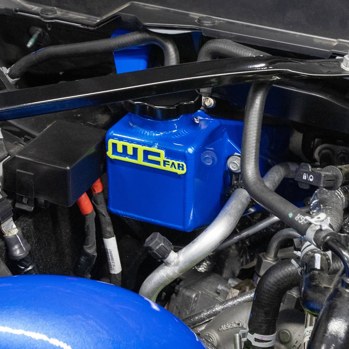 Wehrli 2019-2023 Dodge 6.7L Cummins OEM Placement Coolant Tank Kit - Bengal Silver
