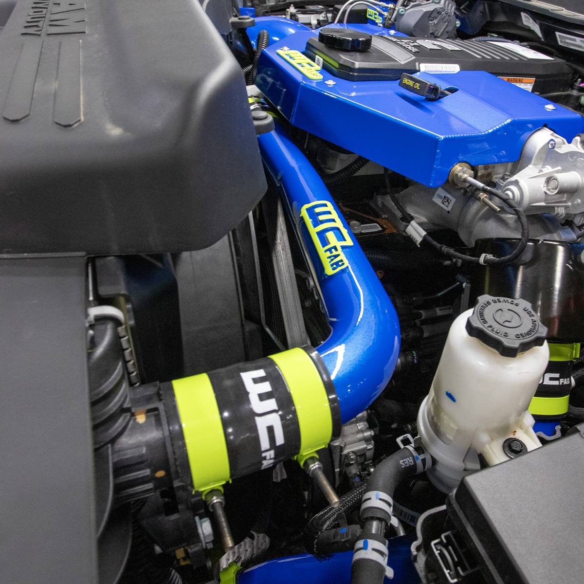 Wehrli 19-23 Cummins 6.7L Upper Coolant Pipe - WCFab Grey